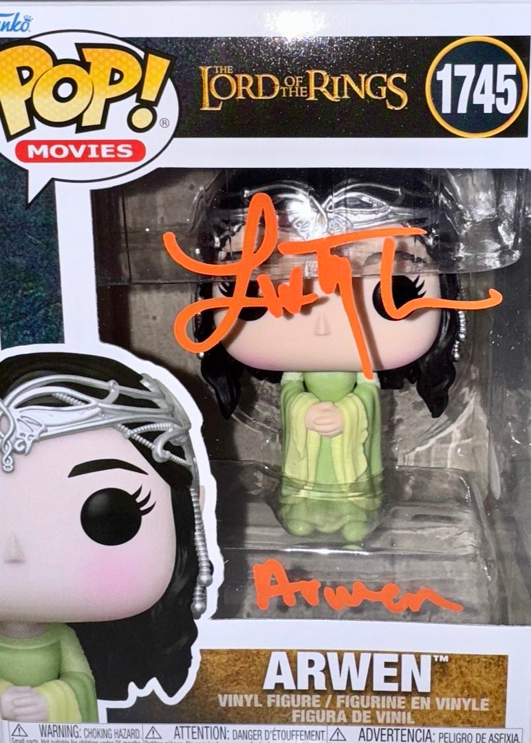 Liv Tyler Signed Funko Pop #1745 "Arwen" (LOTR) - JSA COA #03
